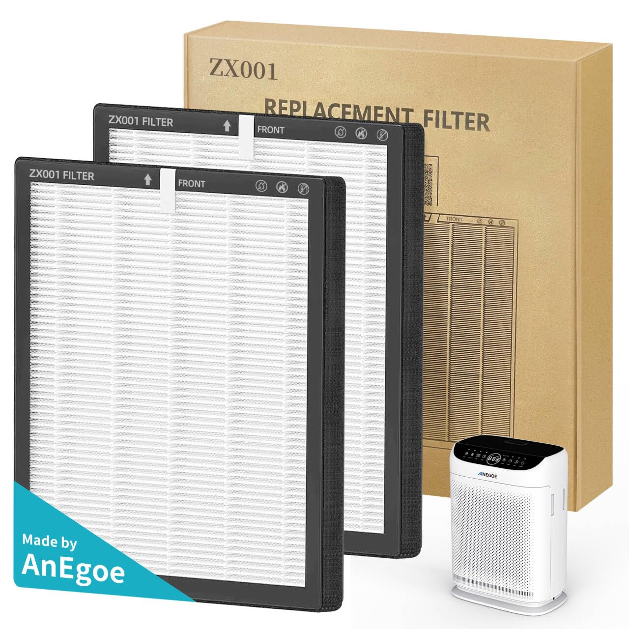 Amazon.com: AnEgoe Replacement HEPA Filters Compatible with AnEgoe
